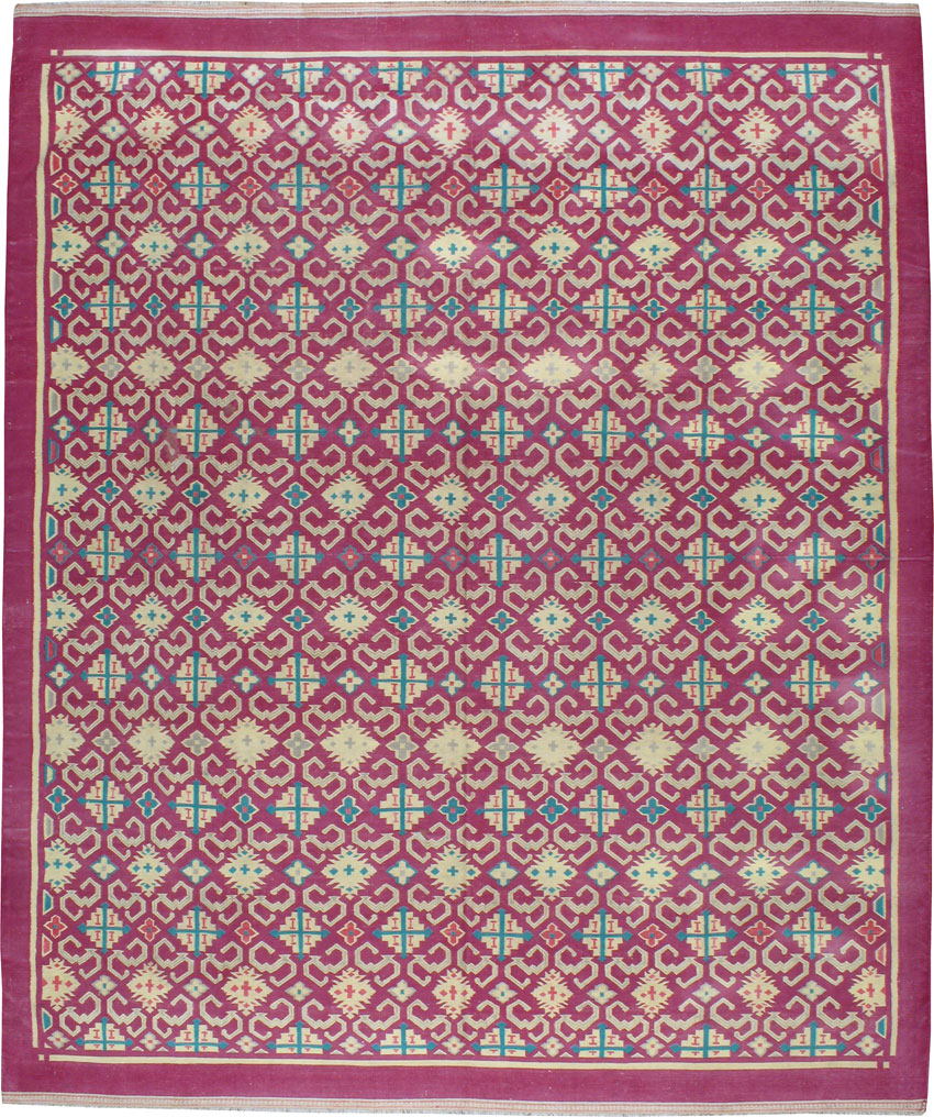 Antique Dhurrie, No.18733 - Galerie Shabab