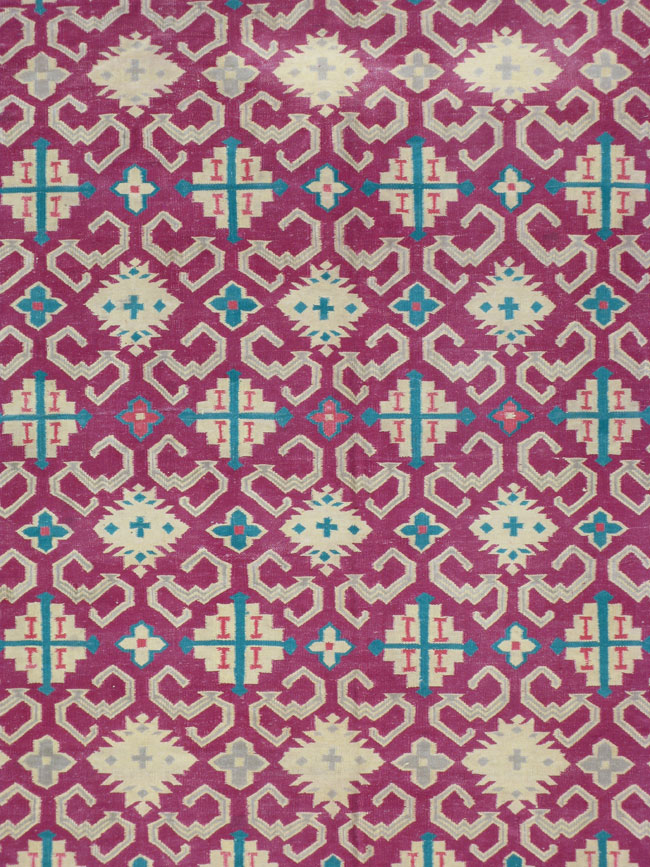 Antique Dhurrie, No.18733 - Galerie Shabab