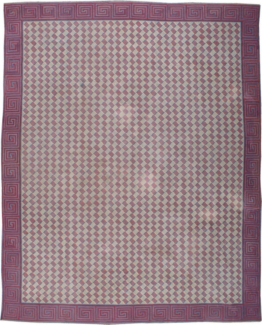 Antique Dhurrie, No.18737 - Galerie Shabab