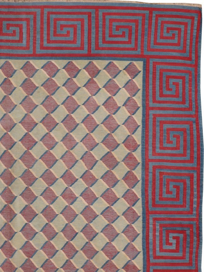 Antique Dhurrie, No.18737 - Galerie Shabab