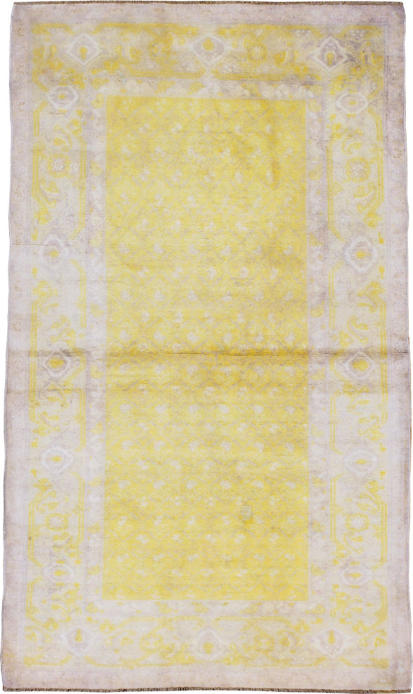 Vintage Indian Cotton Agra Rug, No.18739 - Galerie Shabab