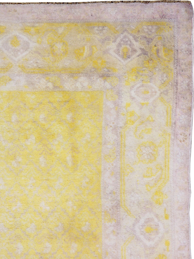 Vintage Indian Cotton Agra Rug, No.18739 - Galerie Shabab