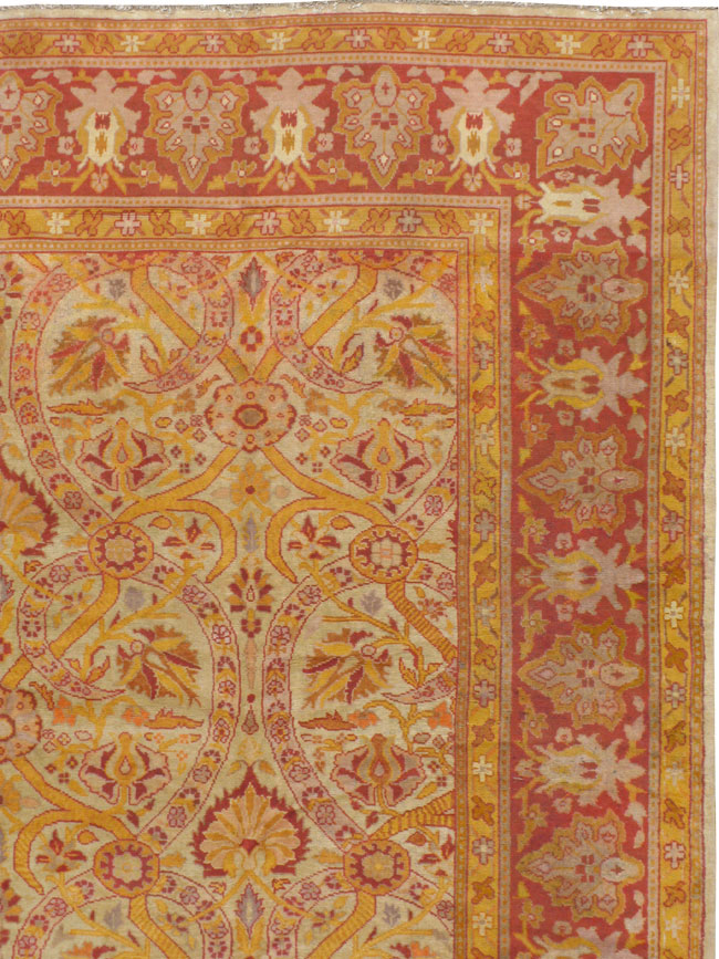 Vintage Indian Amritsar Carpet, No.18743 - Galerie Shabab