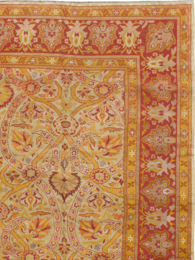 Vintage Indian Amritsar Carpet, No.18743 - Galerie Shabab