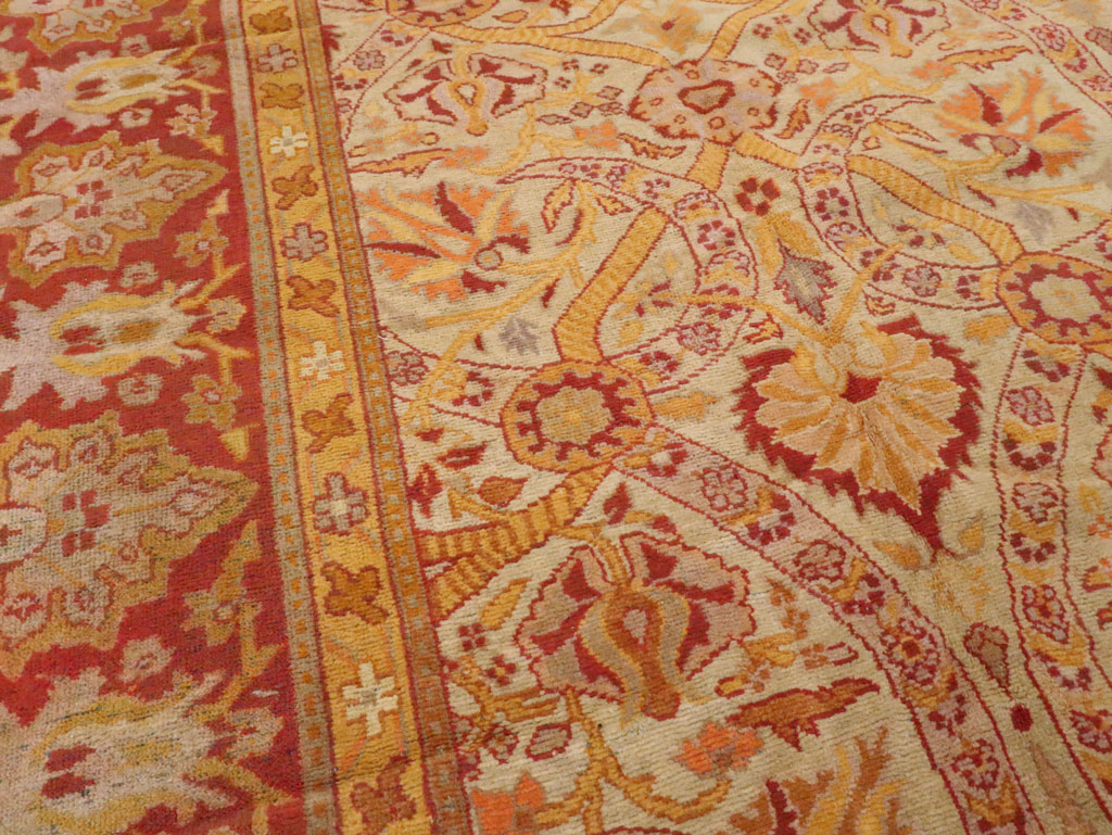 Vintage Indian Amritsar Carpet, No.18743 - Galerie Shabab