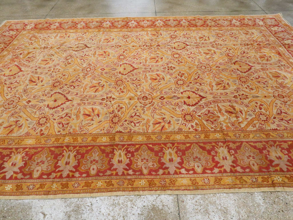 Vintage Indian Amritsar Carpet, No.18743 - Galerie Shabab
