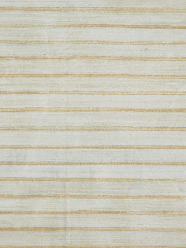 Vintage Indian Flat-weave Dhurrie, No.18755 - Galerie Shabab