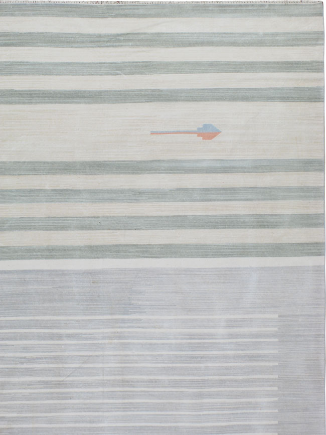 Vintage Dhurrie, No.18757 - Galerie Shabab