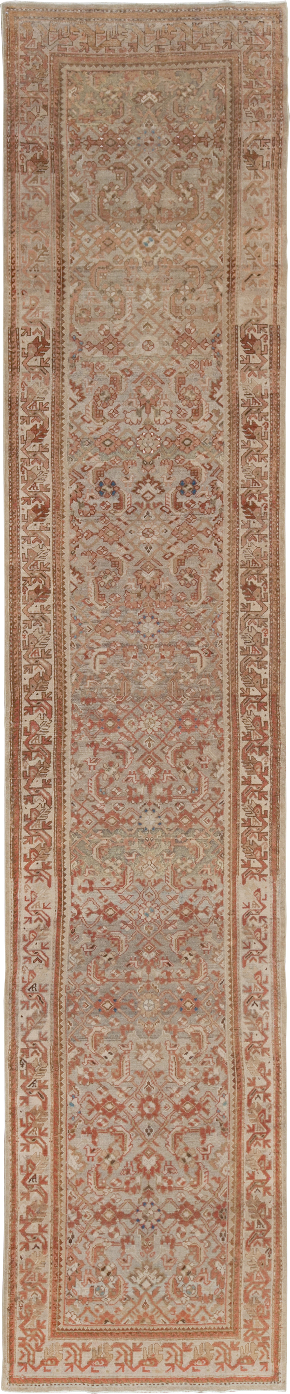 Vintage Persian Malayer Runner, No.18761 - Galerie Shabab