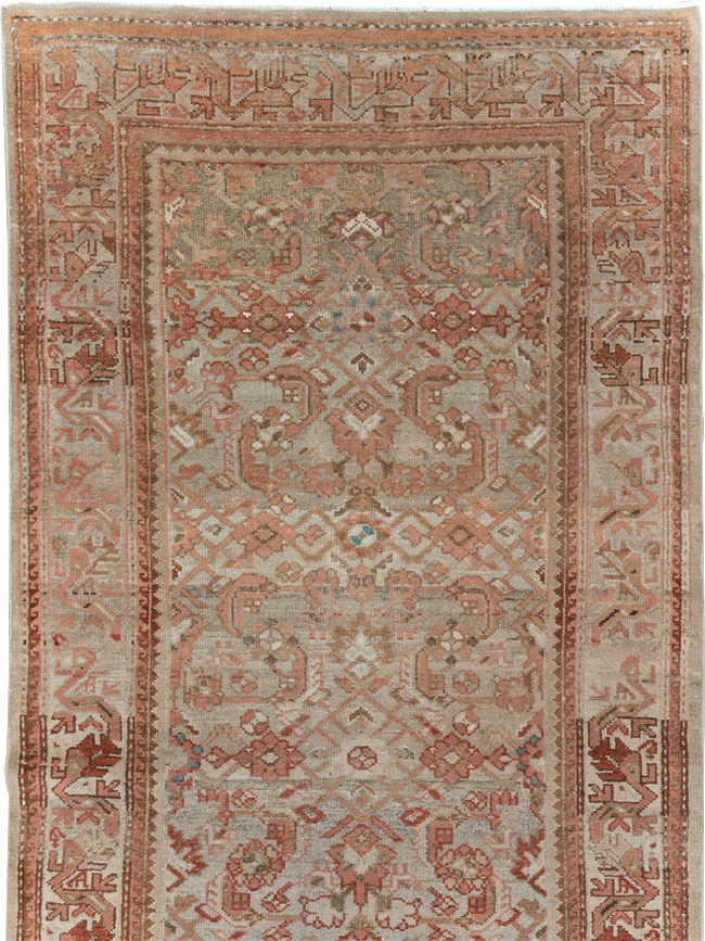 Vintage Persian Malayer Runner, No.18761 - Galerie Shabab