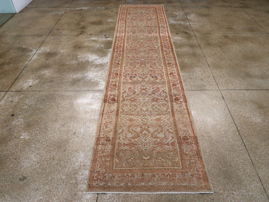 Vintage Persian Malayer Runner, No.18761 - Galerie Shabab