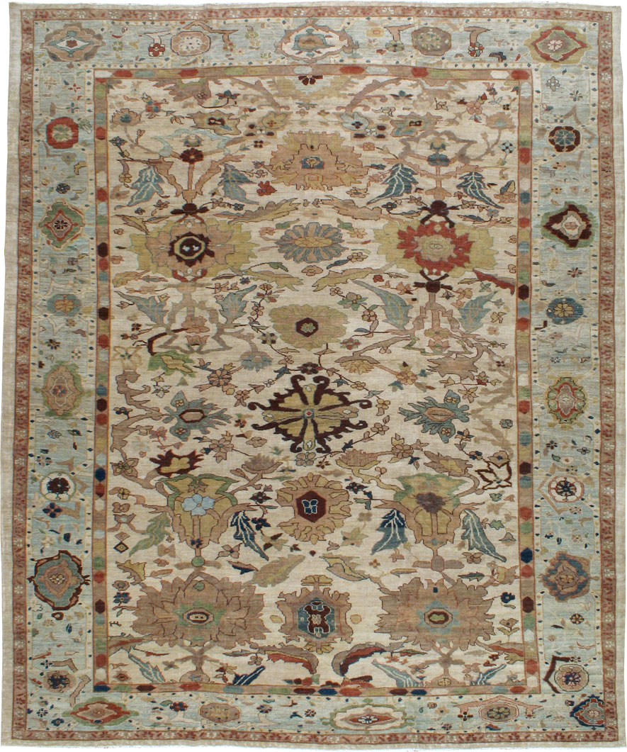 Antique Persian Mahal Carpet, No.18766 - Galerie Shabab