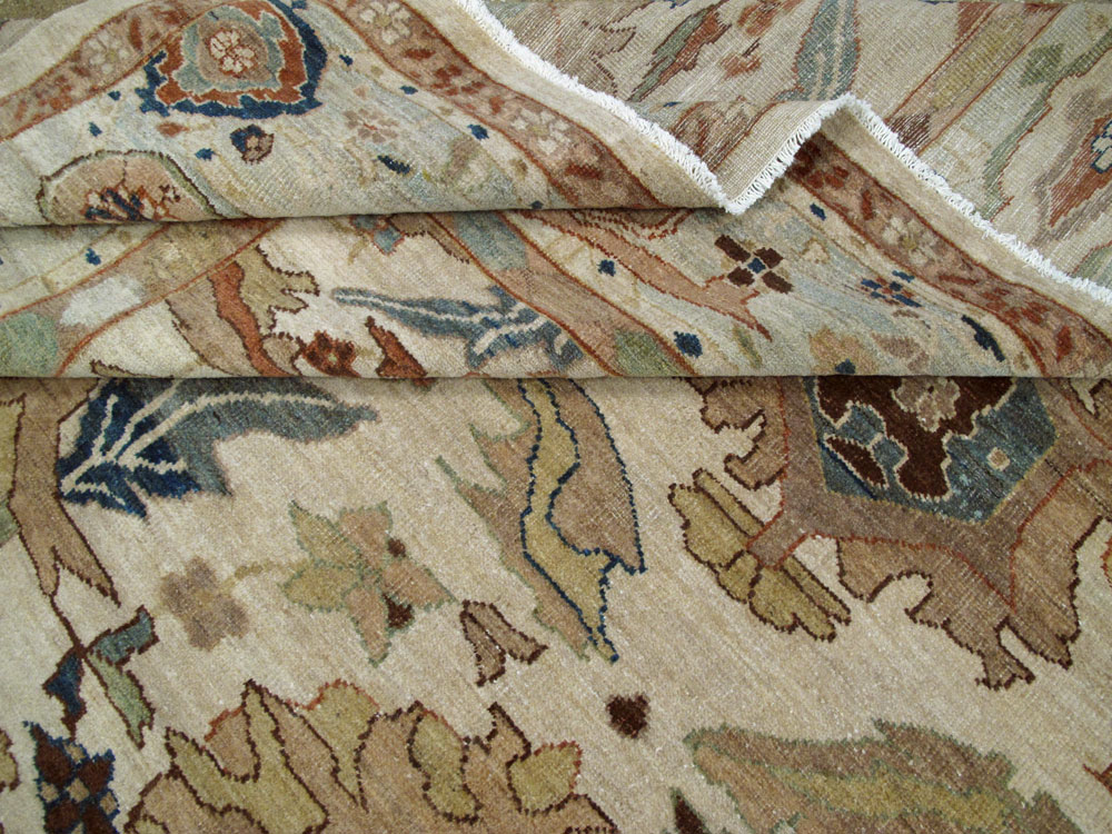 Antique Persian Mahal Carpet, No.18766 - Galerie Shabab