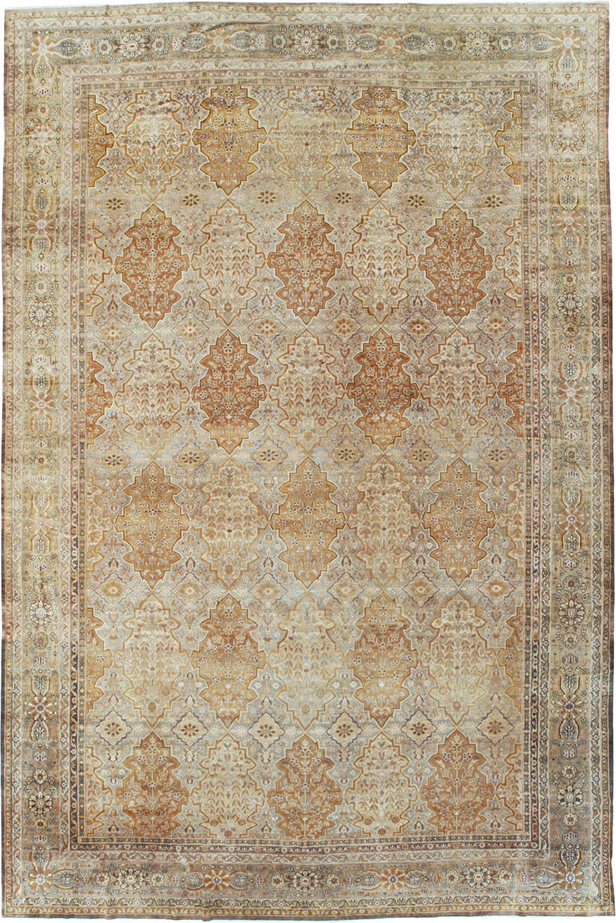 Antique Indian Lahore Carpet, No.18775 - Galerie Shabab