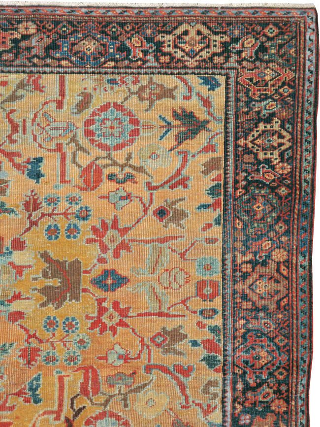 Antique Persian Sultanabad Carpet, No.18776 - Galerie Shabab