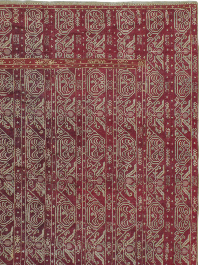 Antique Ghiordes Carpet, No.18777 - Galerie Shabab