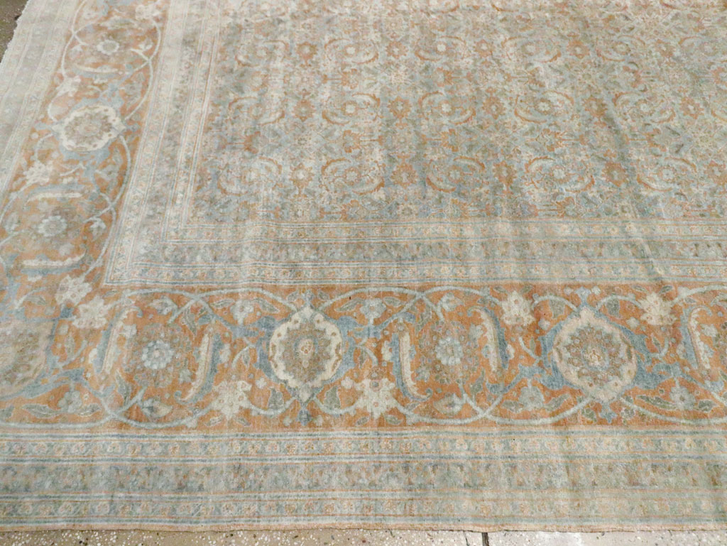 Antique Persian Tabriz Carpet, No.18778 - Galerie Shabab