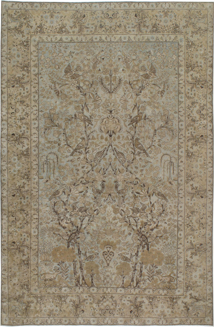 Antique Tabriz Carpet, No.18779 - Galerie Shabab
