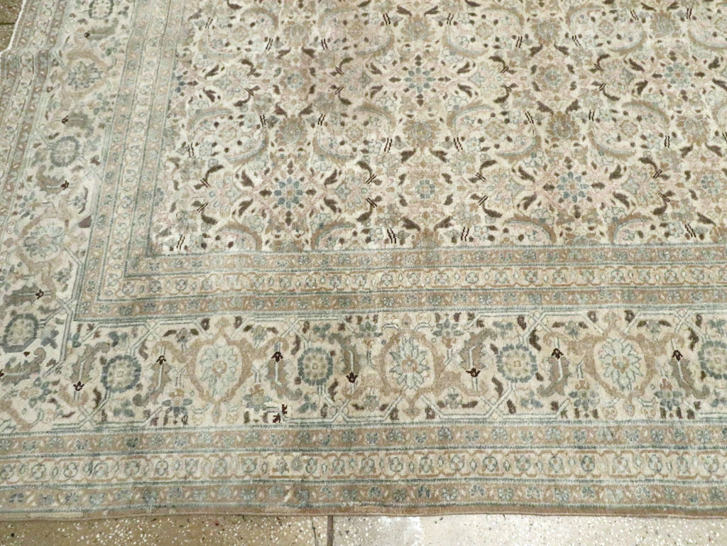 Antique Persian Tabriz Oversize Carpet, No.18782 - Galerie Shabab