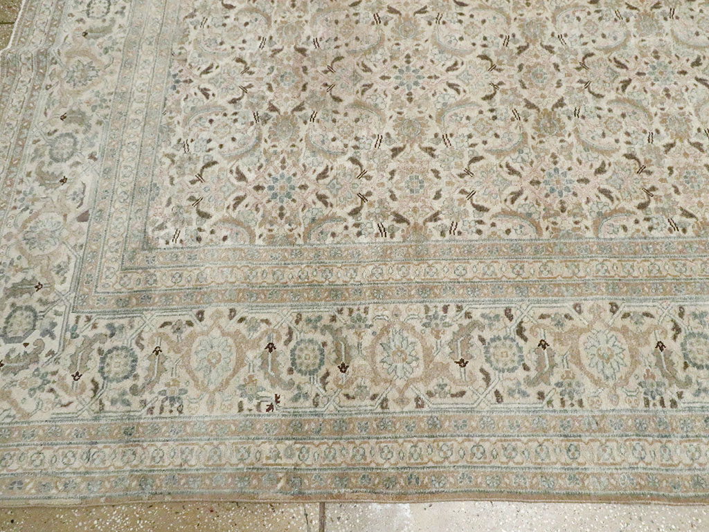Antique Persian Tabriz Oversize Carpet, No.18782 - Galerie Shabab