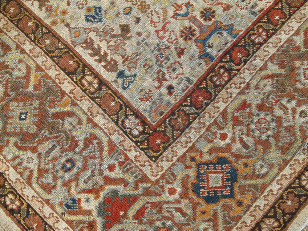 Antique Persian Mahal Carpet, No.18783 - Galerie Shabab