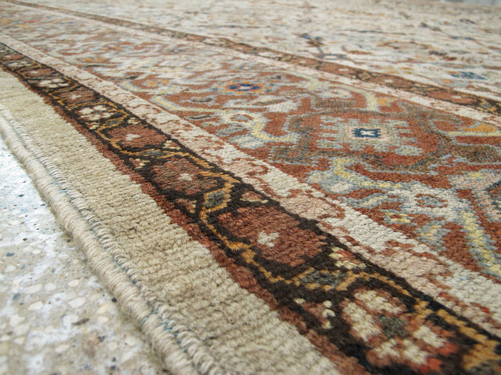 Antique Persian Mahal Carpet, No.18783 - Galerie Shabab