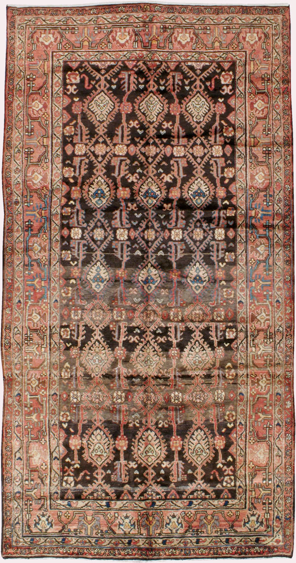 Vintage Persian Malayer Carpet, No.18785 - Galerie Shabab