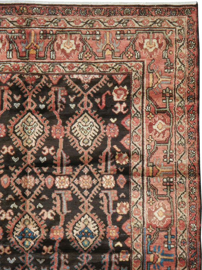 Vintage Persian Malayer Carpet, No.18785 - Galerie Shabab