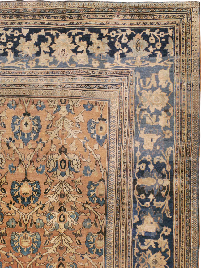 Antique Persian Khorossan Square Carpet, No.18793 - Galerie Shabab
