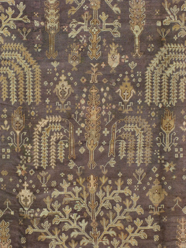 Antique Turkish Oushak Carpet, No.18799 - Galerie Shabab