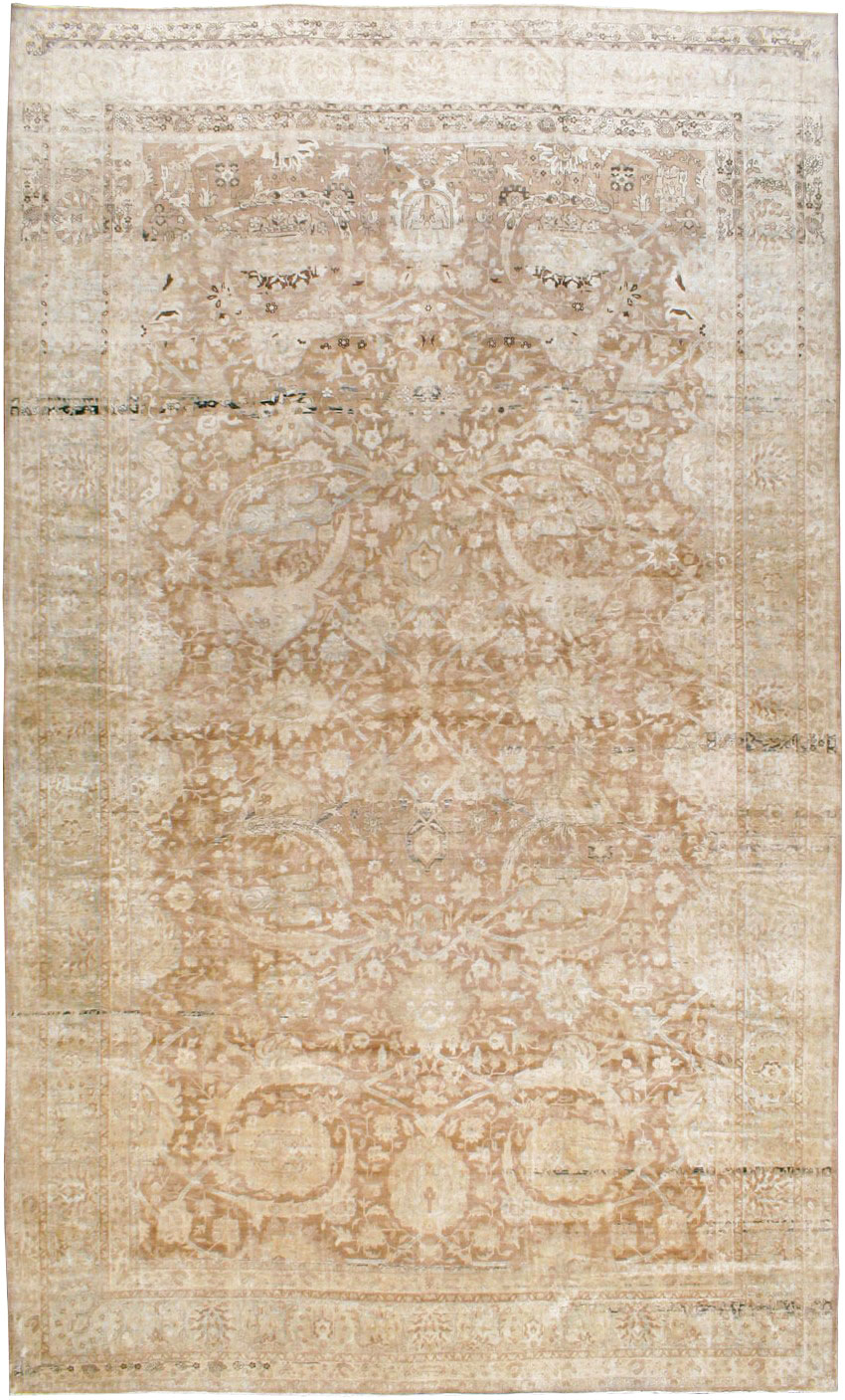 Antique Persian Lavar Kerman Carpet, No.18804 - Galerie Shabab