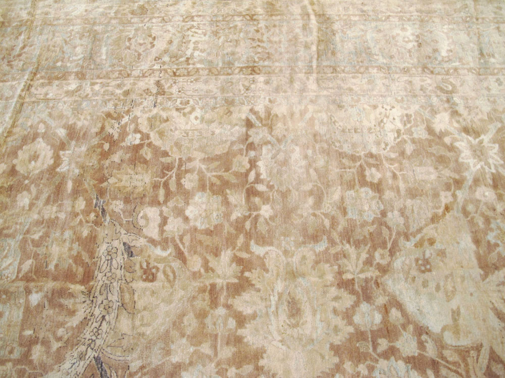 Antique Persian Lavar Kerman Carpet, No.18804 - Galerie Shabab