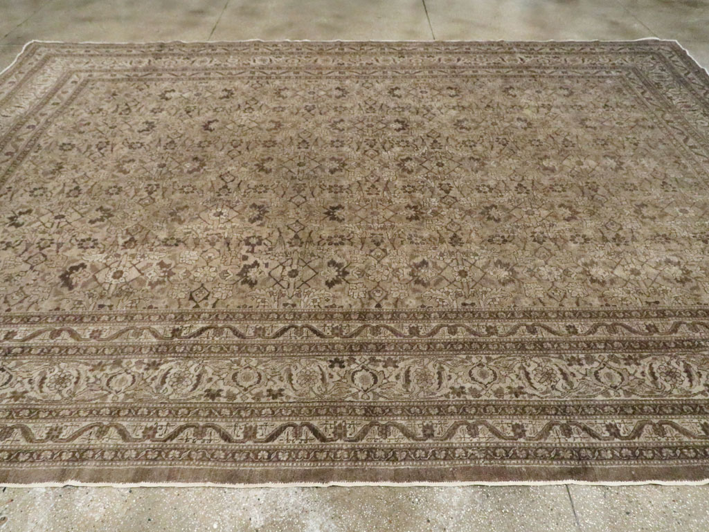 Antique Persian Tabriz Carpet, No.18815 - Galerie Shabab