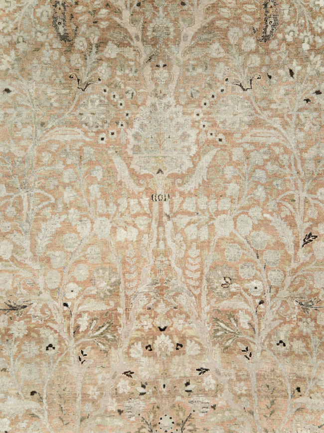 Antique Persian Dorokhsh Large Room Size Carpet, No.18820 - Galerie Shabab