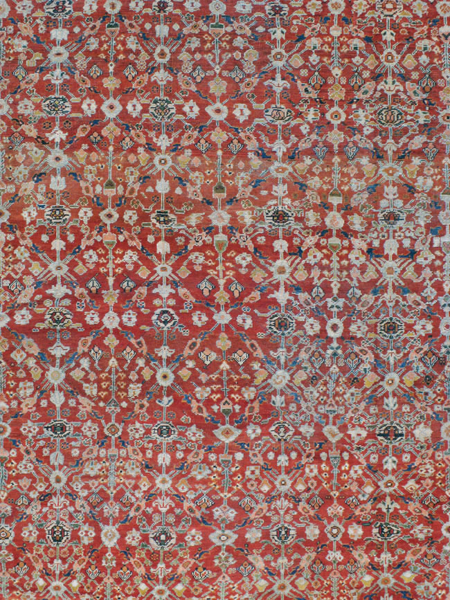 Antique Persian Mahal Carpet, No.18832 - Galerie Shabab