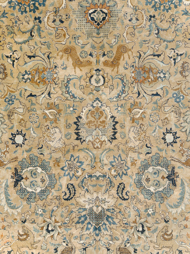 Antique Persian Tehran Carpet, No.18835 - Galerie Shabab