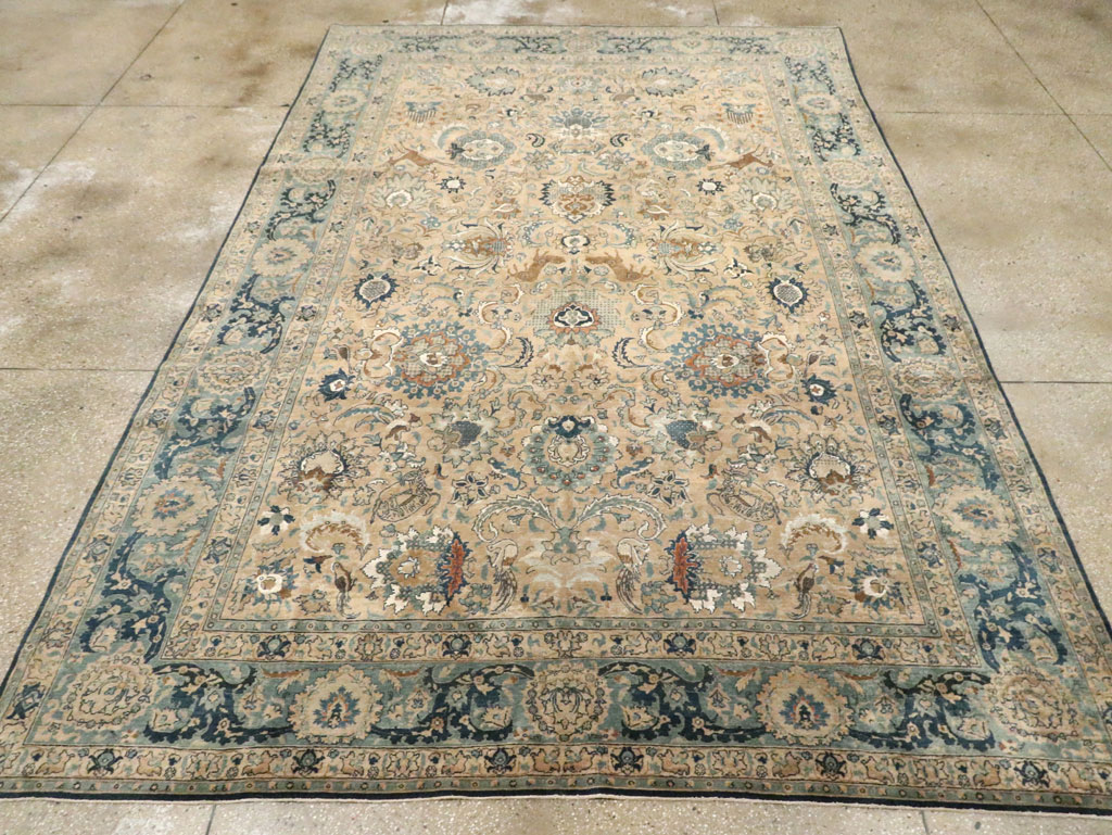 Antique Persian Tehran Carpet, No.18835 - Galerie Shabab