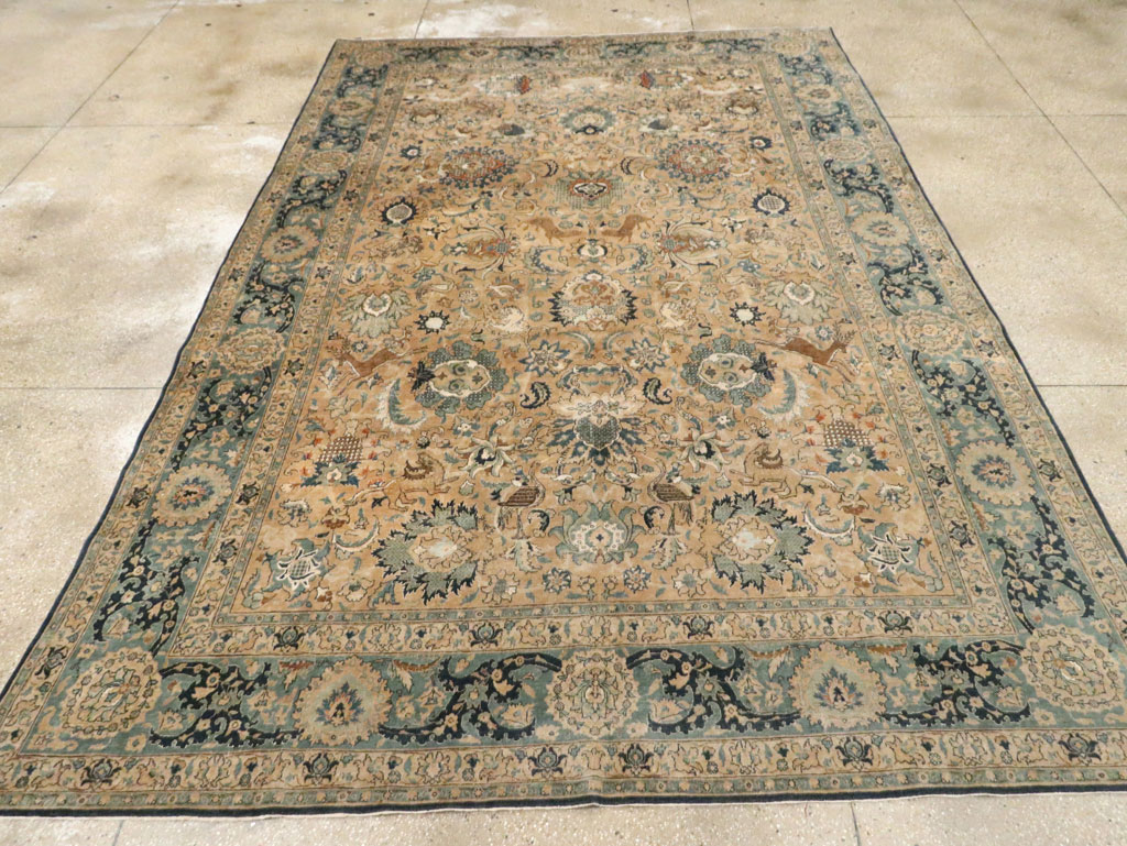 Antique Persian Tehran Carpet, No.18835 - Galerie Shabab