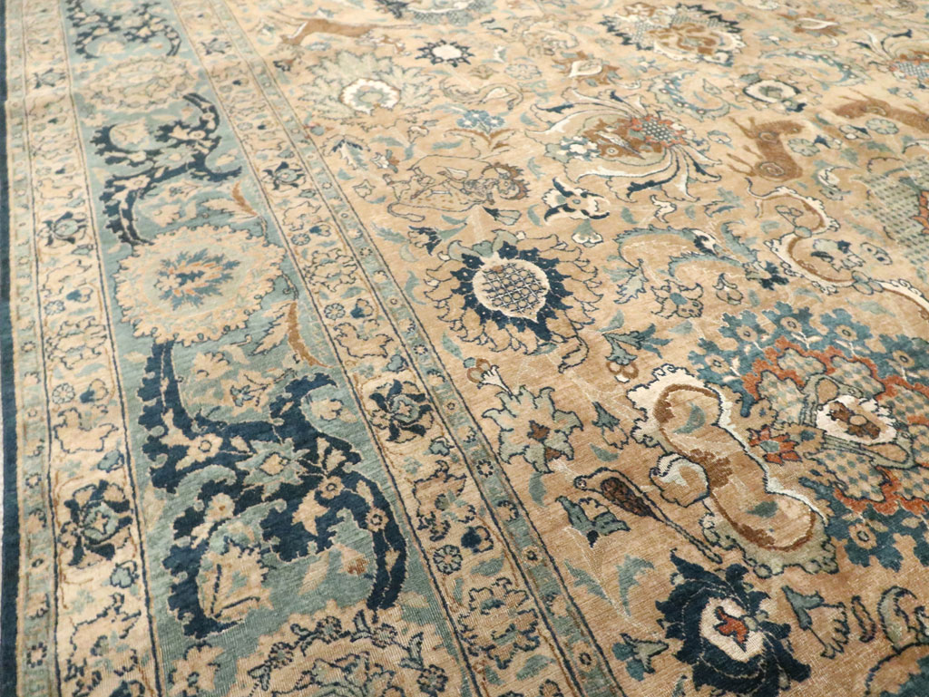 Antique Persian Tehran Carpet, No.18835 - Galerie Shabab