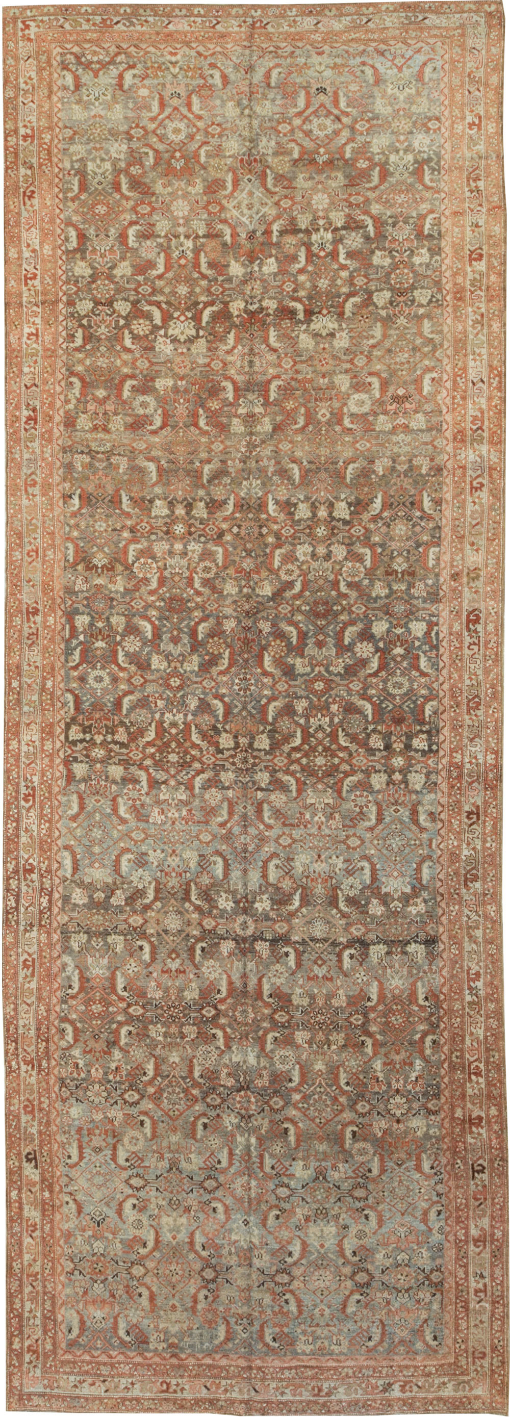 Antique Persian Kurdish Gallery Carpet, No.18844 - Galerie Shabab