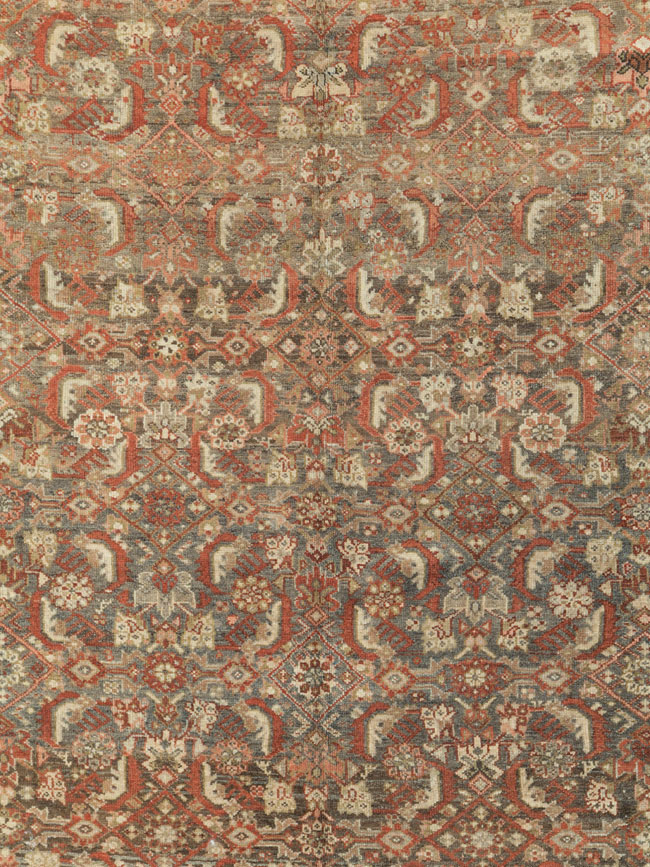 Antique Persian Kurdish Gallery Carpet, No.18844 - Galerie Shabab