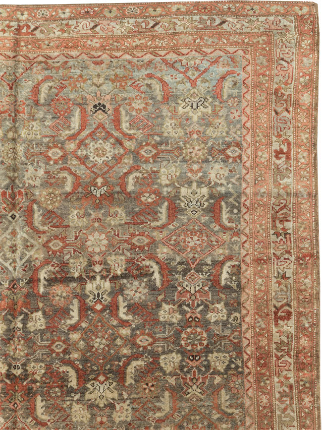 Antique Persian Kurdish Gallery Carpet, No.18844 - Galerie Shabab