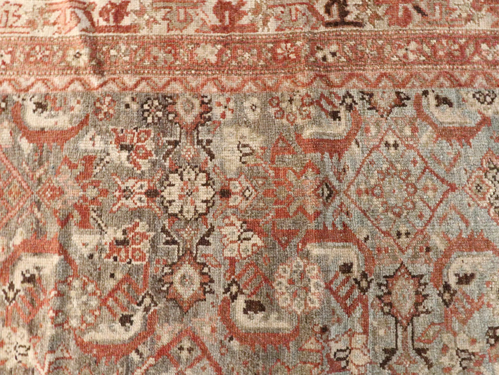 Antique Persian Kurdish Gallery Carpet, No.18844 - Galerie Shabab