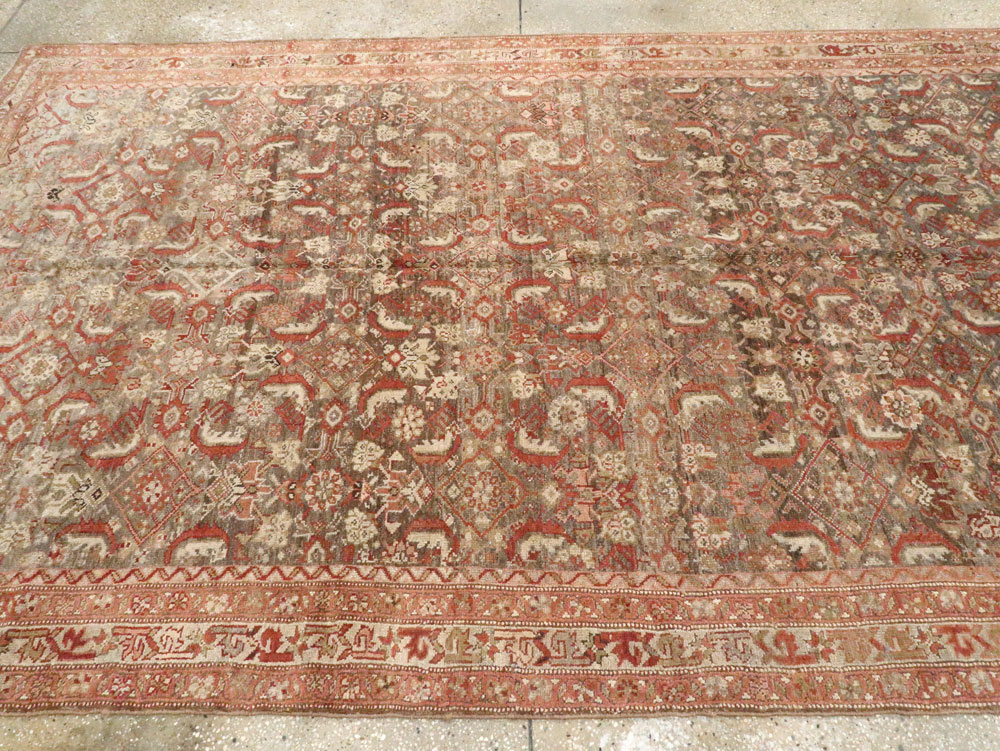 Antique Persian Kurdish Gallery Carpet, No.18844 - Galerie Shabab