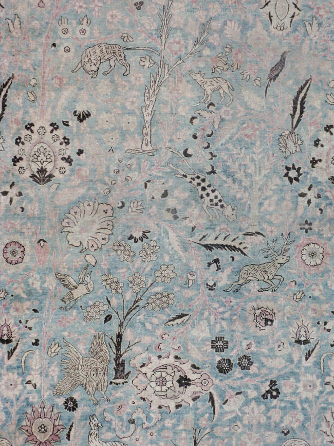 Antique Persian Tabriz Carpet, No.18846 - Galerie Shabab