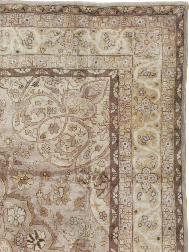 Vintage Indian Lahore Carpet, No.18861 - Galerie Shabab
