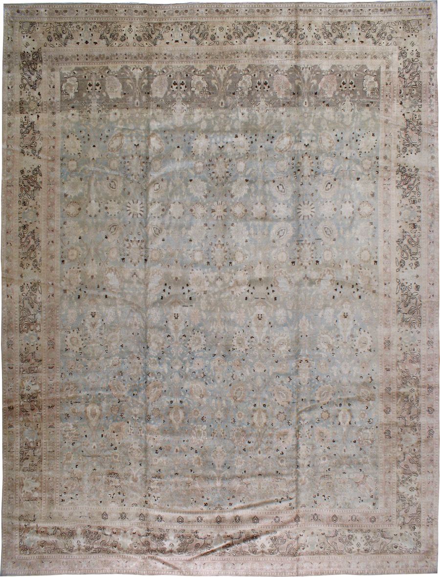 Antique Tabriz Carpet, No.18864 - Galerie Shabab