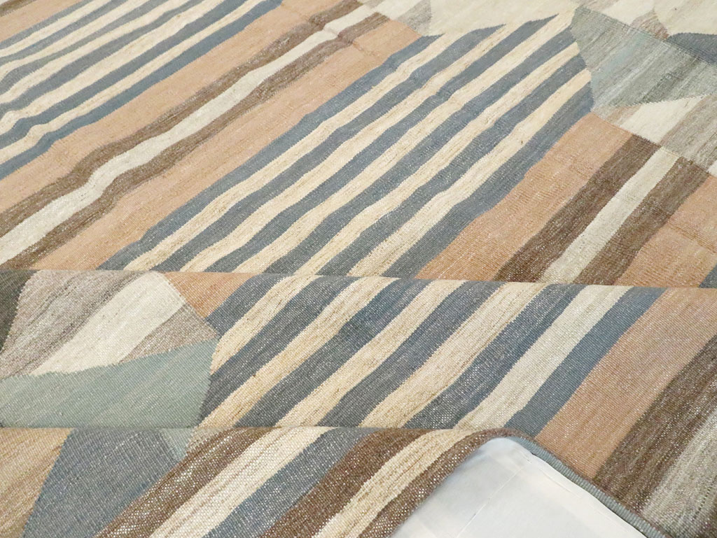 Contemporary Persian Flatweave Kilim Oversize Carpet, No.18871 - Galerie Shabab