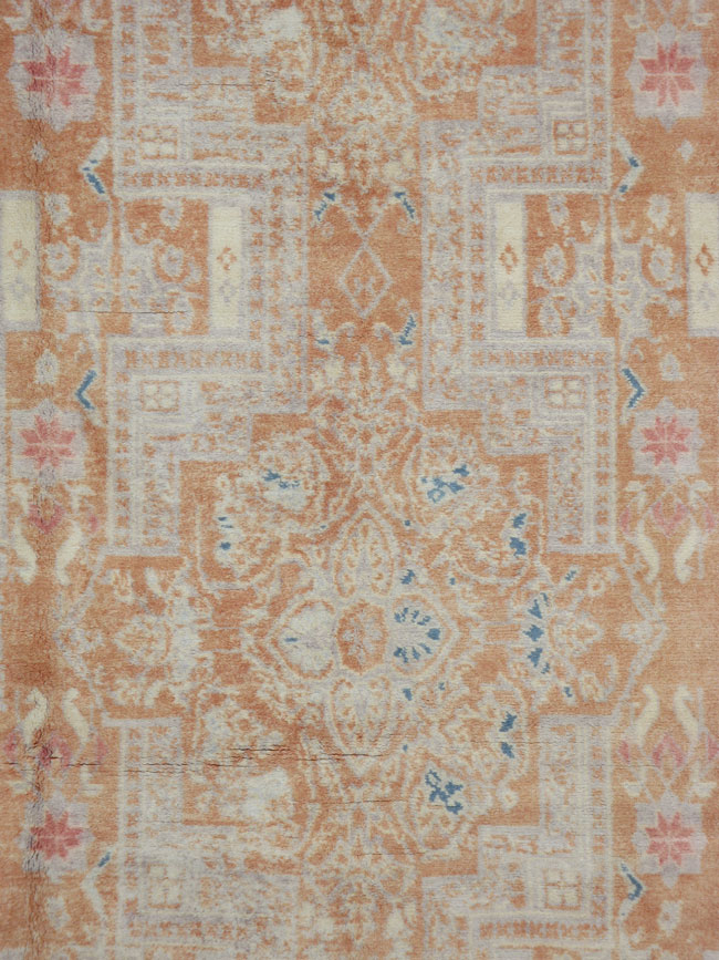 Antique Cotton Agra Carpet, No.18873 - Galerie Shabab