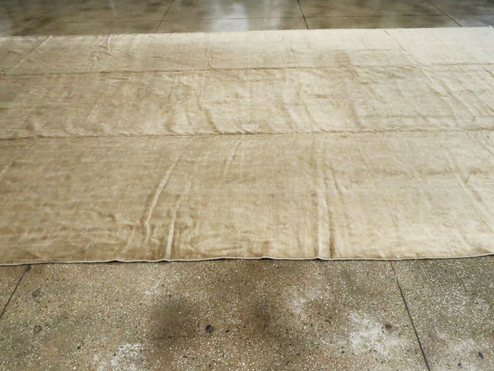 Antique Turkish Oushak Carpet, No.18898 - Galerie Shabab